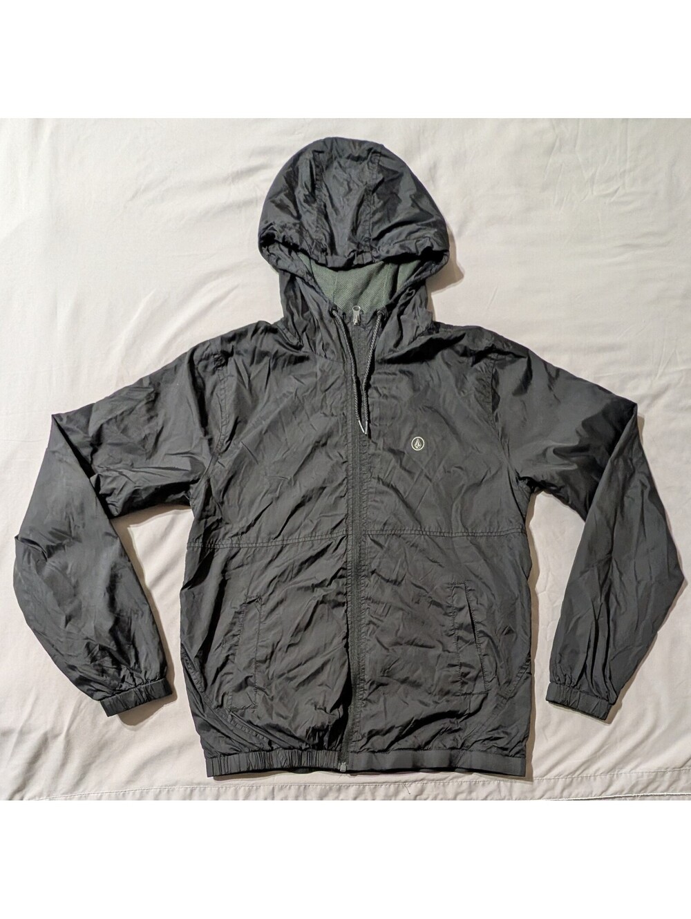 Volcom Ermont Hooded Windbreaker Jacket Men’s Size Medium